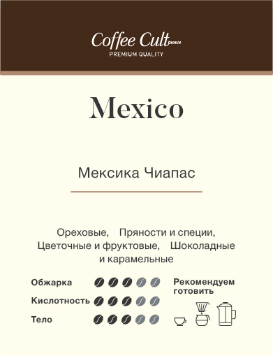 : кофе мексика чиапас